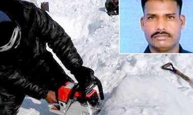 After 38 years, dead body of martyr Lance Naik Chandrashekhar was found buried in snow