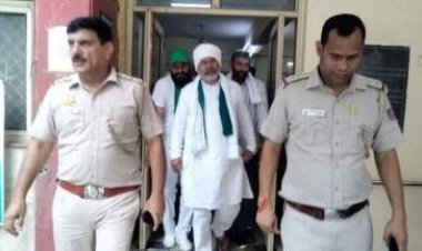 Rakesh Tikait, who was going to protest at Jantar Mantar, was arrested by Delhi Police