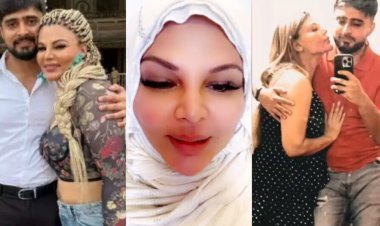 Rakhi Sawant seen in hijab with boyfriend Adil, has the actress changed her religion?
