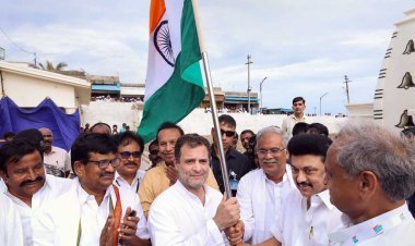 Congress's Bharat Jodo Yatra begins, Rahul Gandhi also attacked the BJP and the Modi government