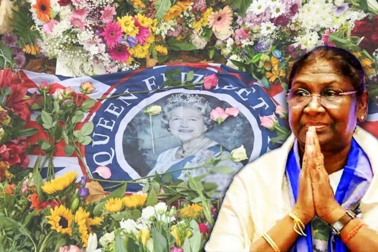 President Draupadi Murmu will attend the funeral of Queen Elizabeth II of Britain, will pay tribute on behalf of India