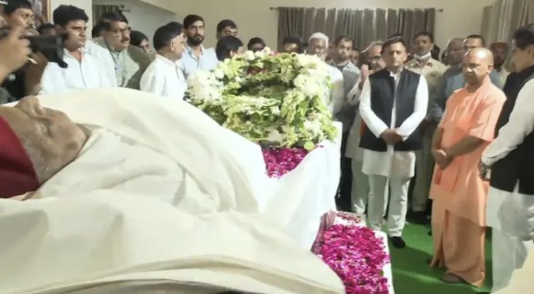 Mulayam Singh Yadav will be cremated in Saifai today, these prominent leaders including PM Modi will also attend