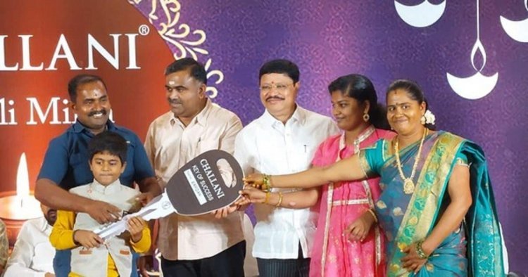 Jewellery shop owner gives car and bike to employees as Diwali gifts