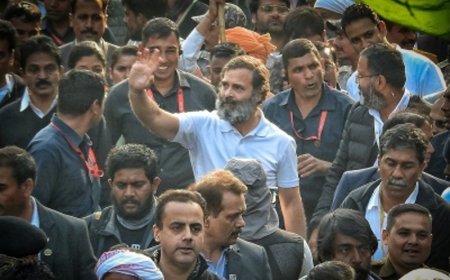 After CRPF, the police also said- Rahul Gandhi himself broke the security protocol             