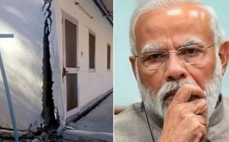 Joshimath case reached PMO, high-level meeting today under the chairmanship of Chief Secretary PK Mishra