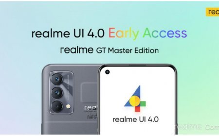 realme begins official rollout of realme UI 4.0 Early access for realme GT Master Edition