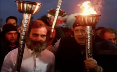 Big statement of Farooq Abdullah, said- Rahul Gandhi second person after Shankaracharya who travelled from Kanyakumari to Kashmir