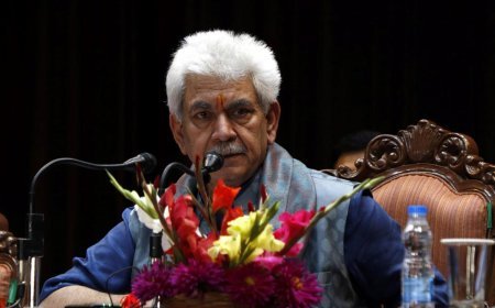 JK Lieutenant Governor Manoj Sinha said Narwal explosion is condemnable, identify and take strict action