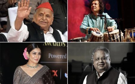 Padma Samman to 106 people including Mulayam Singh Yadav, Zakir Hussain, Rakesh Jhunjhunwala, Raveena Tandon