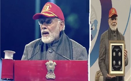 NCC PM Rally: PM Modi released a commemorative coin of 75 rupees, said - India's time has come