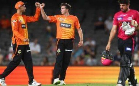 BBL: Ashton Turner stormy innings, Perth scorchers beat Sydney Sixers by 7 wickets to make it to the final