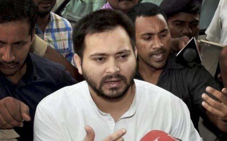 Tejashwi Yadav's attack on BJP said, if he speaks against, he will be jailed and if he stays with him, he will be called Harishchandra