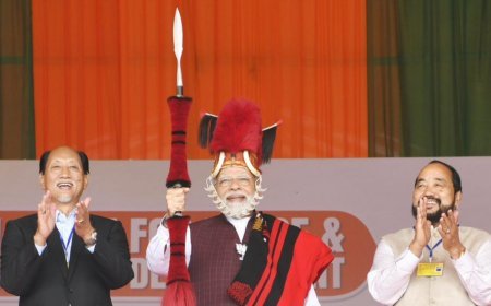 PM Modi said in Nagaland Dimapur - Government money used to reach the coffers of corrupt parties, not the public
