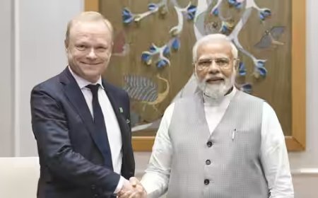 Narendra Modi and Nokia CEO Discuss India's Next-Generation Digital Infrastructure