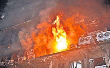 Hyderabad: Fire breaks out at Swapnalok Complex in Secunderabad, 6 killed, many injured