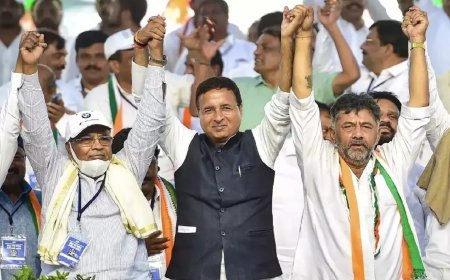 After the announcement of Karnataka elections, Congress is full of power, said- will overthrow the government with 40 percent commission