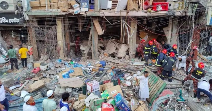 Terrible explosion in Bangladesh's capital Dhaka, 14 killed, more than 100 injured           