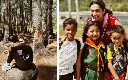 Deepika Padukone's Heartwarming Moments with Children in Bhutan Delight Fans on Social Media