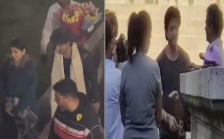 Shahrukh reached Kashmir for the shooting of Dunki, fans went crazy after seeing King Khan in the viral video