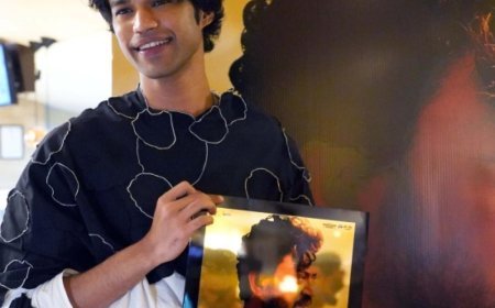 Babil reached the screening of The Songs of Scorpion, emotional after watching Father Irrfan's last film