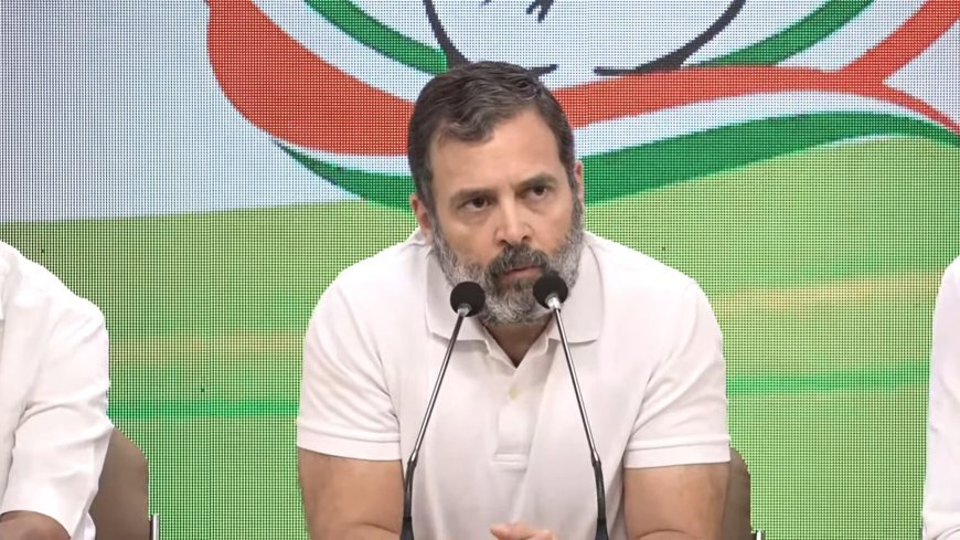 Rahul Gandhi sought answer from BJP, said - Who has 20,000 crore rupees in Adani's shell company