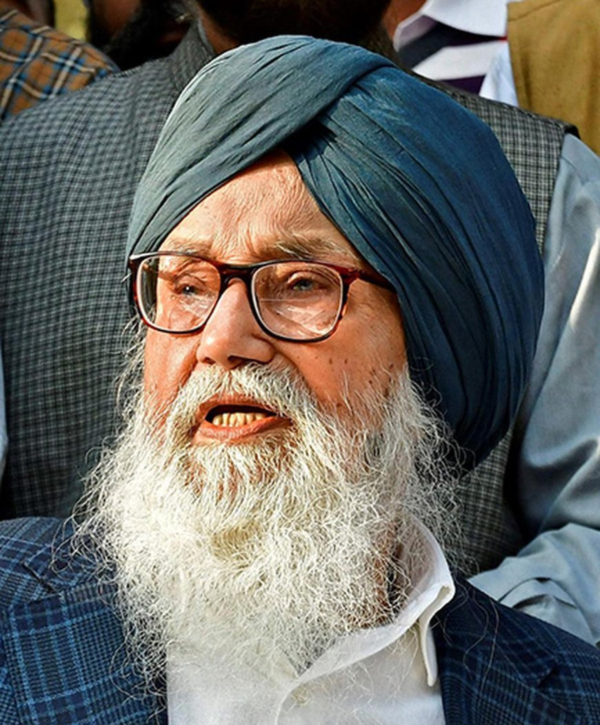 Former Punjab Chief Minister Prakash Singh Badal Passes Away at 95