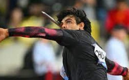 Neeraj Chopra: Neeraj Chopra created history again, won gold in Lausanne Diamond League