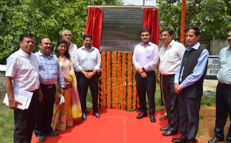 DC Faridabad inaugurated the Aquifier Storage and Recovery Structure constructed by Manav Rachna Centre for Advanced Water Technology and Management